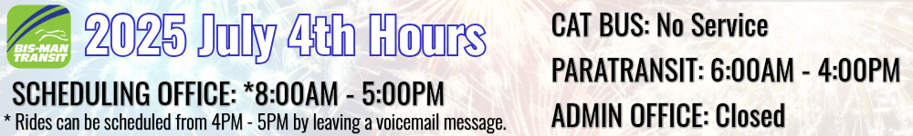 July 4th Hours